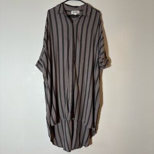 Vetiver Parisian Stripe Shirt Dress Size‎ 6